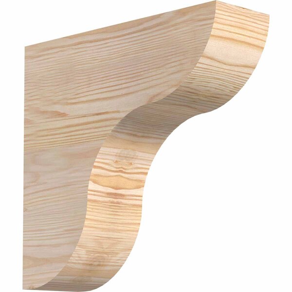 Ekena Millwork Carmel Smooth Rafter Tail, Douglas Fir, 3 1/2"W x 12"H x 12"L RFT04X12X12CAR00SDF - main